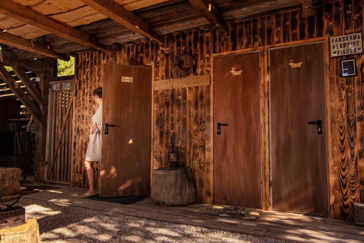 Отель Panorama Glamping Visole Словенска-Бистрица Экстерьер фото