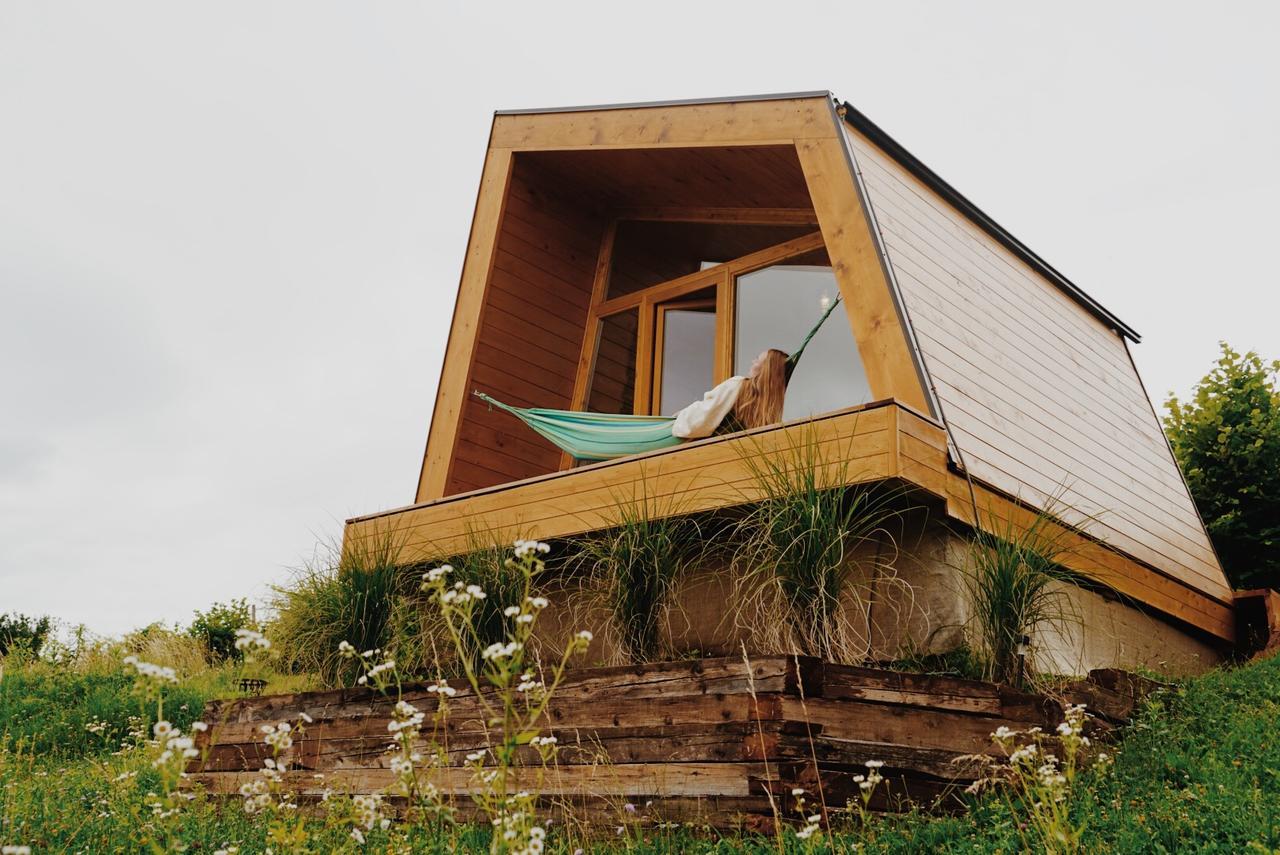 Отель Panorama Glamping Visole Словенска-Бистрица Экстерьер фото